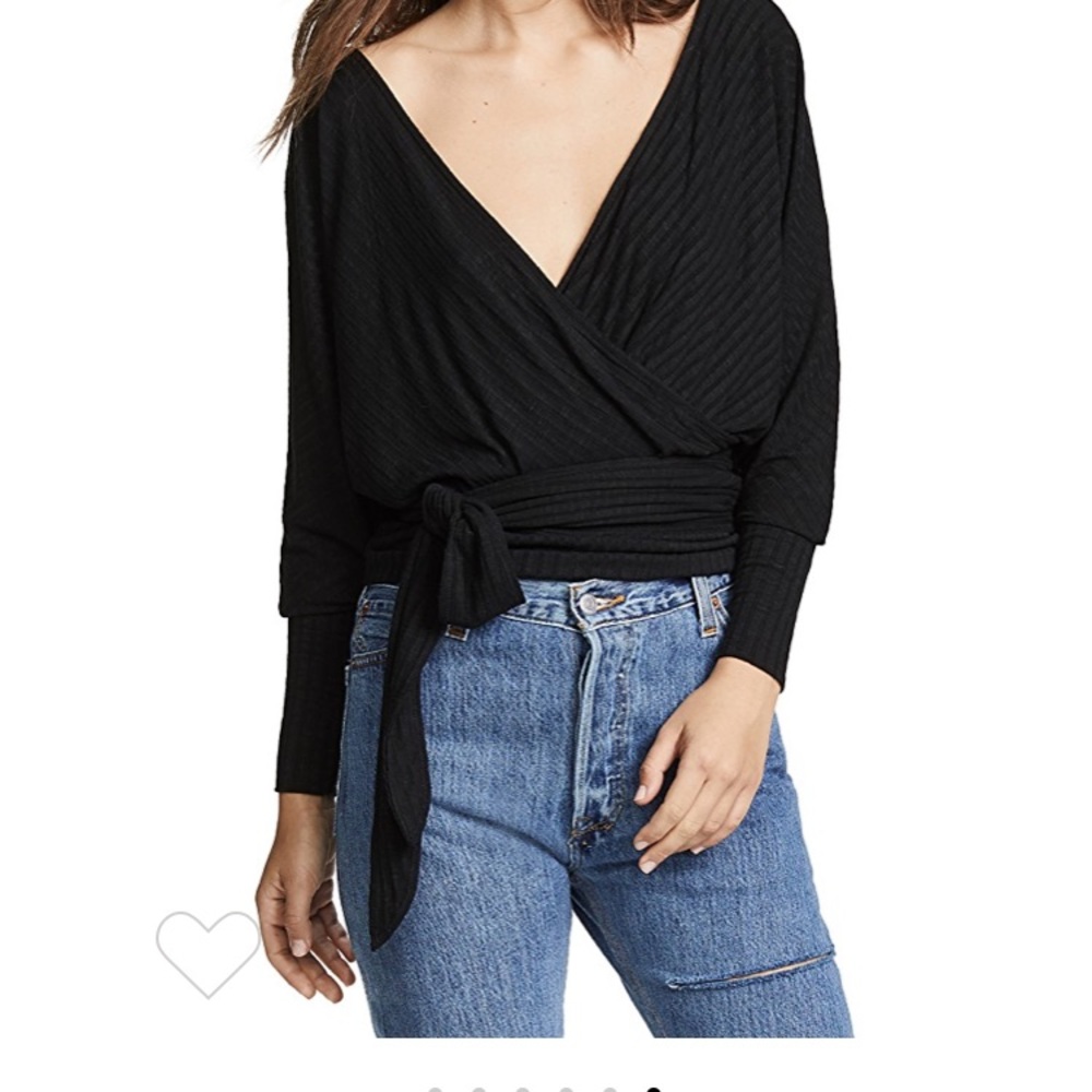 Free People Wrap Top